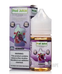 cranberry grape pod juice pj5000 30ml