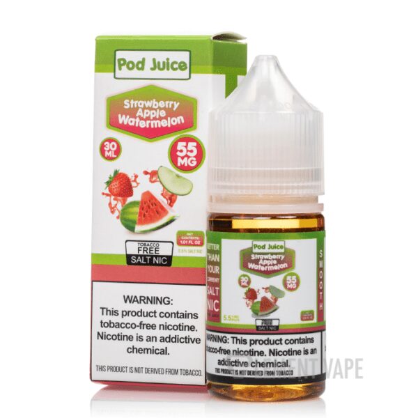 strawberry apple watermelon pod juice salts 30ml