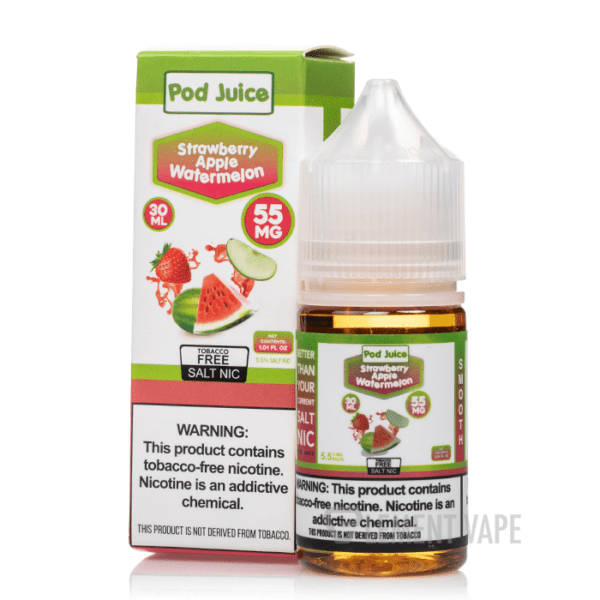 strawberry apple watermelon pod juice salts 30ml