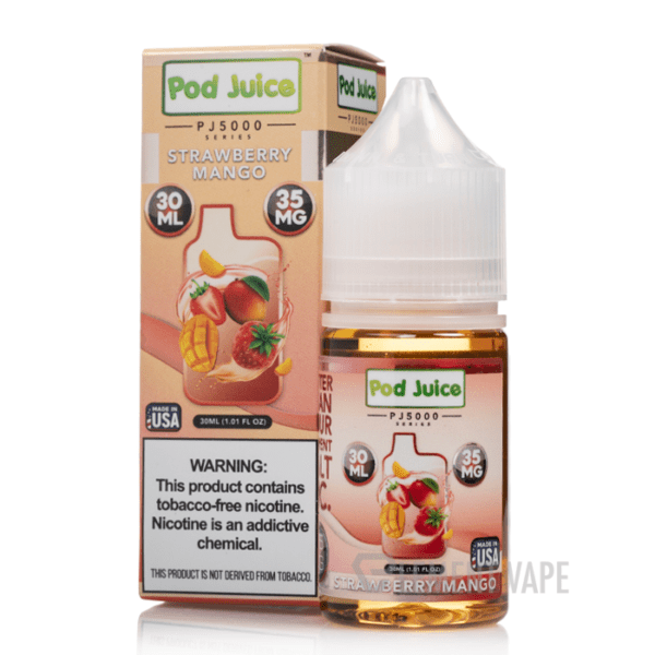 strawberry mango pod juice pj5000 30ml