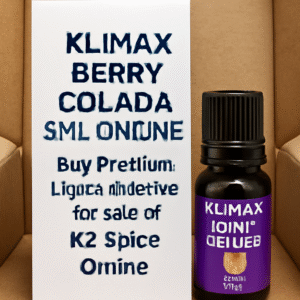 Shop Klimax Berry Colada 5ml Liquid Incense at K2 Spice Store. Enjoy a sweet berry aroma with fast shipping. Buy now for the ultimate incense experience!